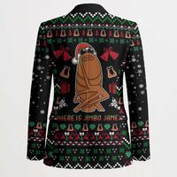 Where Is Jimbo James Marcus The Worm Blazer Xmas Holiday Patterns - Wonder Print Shop