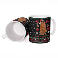 Where Is Jimbo James Marcus The Worm Ceramic Mug Xmas Holiday Patterns - Wonder Print Shop