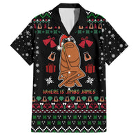 Where Is Jimbo James Marcus The Worm Family Matching Long Sleeve Bodycon Dress and Hawaiian Shirt Xmas Holiday Patterns - Wonder Print Shop