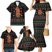 Where Is Jimbo James Marcus The Worm Family Matching Mermaid Dress and Hawaiian Shirt Xmas Holiday Patterns - Wonder Print Shop