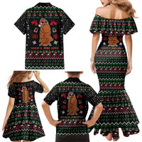 Where Is Jimbo James Marcus The Worm Family Matching Mermaid Dress and Hawaiian Shirt Xmas Holiday Patterns - Wonder Print Shop