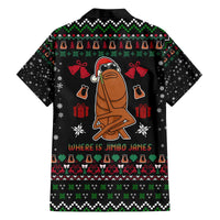 Where Is Jimbo James Marcus The Worm Family Matching Off The Shoulder Long Sleeve Dress and Hawaiian Shirt Xmas Holiday Patterns - Wonder Print Shop