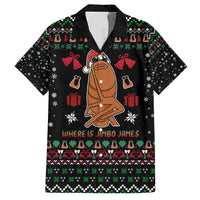 Where Is Jimbo James Marcus The Worm Family Matching Off Shoulder Maxi Dress and Hawaiian Shirt Xmas Holiday Patterns - Wonder Print Shop