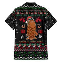 Where Is Jimbo James Marcus The Worm Family Matching Off Shoulder Maxi Dress and Hawaiian Shirt Xmas Holiday Patterns - Wonder Print Shop