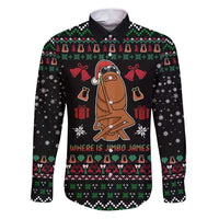 Where Is Jimbo James Marcus The Worm Family Matching Puletasi and Hawaiian Shirt Xmas Holiday Patterns - Wonder Print Shop