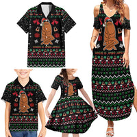 Where Is Jimbo James Marcus The Worm Family Matching Summer Maxi Dress and Hawaiian Shirt Xmas Holiday Patterns - Wonder Print Shop