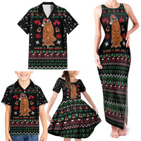 Where Is Jimbo James Marcus The Worm Family Matching Tank Maxi Dress and Hawaiian Shirt Xmas Holiday Patterns - Wonder Print Shop