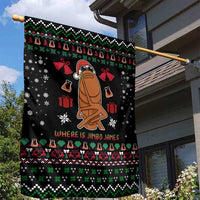 Where Is Jimbo James Marcus The Worm Garden Flag Xmas Holiday Patterns - Wonder Print Shop