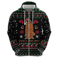 Where Is Jimbo James Marcus The Worm Hoodie Xmas Holiday Patterns - Wonder Print Shop