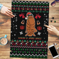Where Is Jimbo James Marcus The Worm Puzzle Xmas Holiday Patterns - Wonder Print Shop