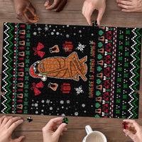 Where Is Jimbo James Marcus The Worm Puzzle Xmas Holiday Patterns - Wonder Print Shop