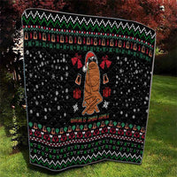 Where Is Jimbo James Marcus The Worm Quilt Xmas Holiday Patterns - Wonder Print Shop