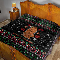 Where Is Jimbo James Marcus The Worm Quilt Bed Set Xmas Holiday Patterns - Wonder Print Shop