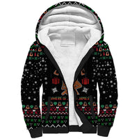 Where Is Jimbo James Marcus The Worm Sherpa Hoodie Xmas Holiday Patterns - Wonder Print Shop