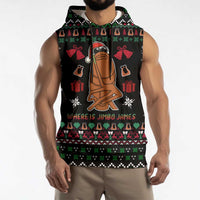 Where Is Jimbo James Marcus The Worm Sleeveless Hoodie Xmas Holiday Patterns - Wonder Print Shop