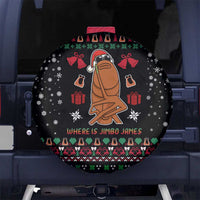 Where Is Jimbo James Marcus The Worm Spare Tire Cover Xmas Holiday Patterns - Wonder Print Shop