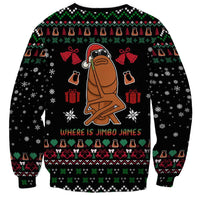 Where Is Jimbo James Marcus The Worm Sweatshirt Xmas Holiday Patterns - Wonder Print Shop