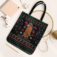 Where Is Jimbo James Marcus The Worm Tote Bag Xmas Holiday Patterns - Wonder Print Shop