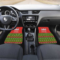 Chilling With My Snowmies Christmas Car Mats Xmas Holiday Patterns - Wonder Print Shop