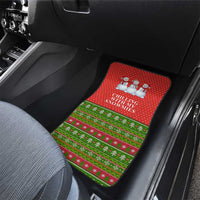 Chilling With My Snowmies Christmas Car Mats Xmas Holiday Patterns - Wonder Print Shop