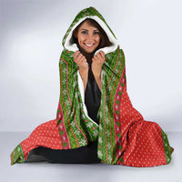 Chilling With My Snowmies Christmas Hooded Blanket Xmas Holiday Patterns - Wonder Print Shop