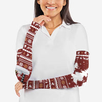 Christian Noel Christmas Arm Sleeves Xmas Holiday Patterns - Wonder Print Shop