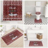 Christian Noel Christmas Bathroom Set Xmas Holiday Patterns - Wonder Print Shop