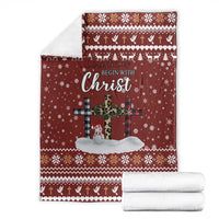 Christian Noel Christmas Blanket Xmas Holiday Patterns - Wonder Print Shop