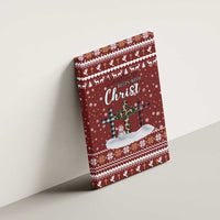 Christian Noel Christmas Canvas Wall Art Xmas Holiday Patterns - Wonder Print Shop