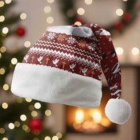 Christian Noel Christmas Santa Hat Xmas Holiday Patterns - Wonder Print Shop