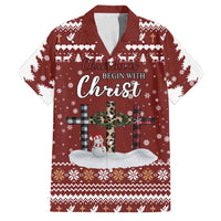 Christian Noel Christmas Family Matching Summer Maxi Dress and Hawaiian Shirt Xmas Holiday Patterns - Wonder Print Shop