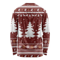Christian Noel Christmas Long Sleeve Shirt Xmas Holiday Patterns - Wonder Print Shop