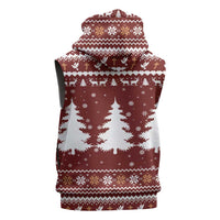 Christian Noel Christmas Sleeveless Hoodie Xmas Holiday Patterns - Wonder Print Shop