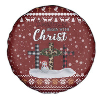 Christian Noel Christmas Spare Tire Cover Xmas Holiday Patterns - Wonder Print Shop