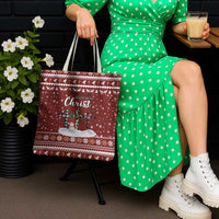 Christian Noel Christmas Tote Bag Xmas Holiday Patterns - Wonder Print Shop