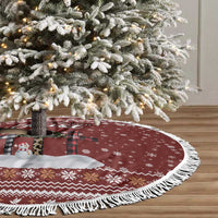 Christian Noel Christmas Tree Skirt Xmas Holiday Patterns - Wonder Print Shop