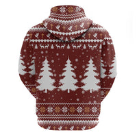 Christian Noel Christmas Zip Hoodie Xmas Holiday Patterns - Wonder Print Shop