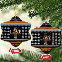 Christian Xmas Christmas Ceramic Ornament Xmas Holiday Patterns - Wonder Print Shop