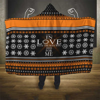 Christian Xmas Christmas Hooded Blanket Xmas Holiday Patterns - Wonder Print Shop