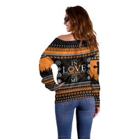 Christian Xmas Christmas Off Shoulder Sweater Xmas Holiday Patterns