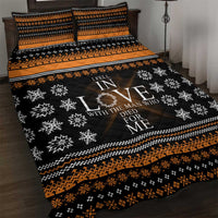 Christian Xmas Christmas Quilt Bed Set Xmas Holiday Patterns - Wonder Print Shop