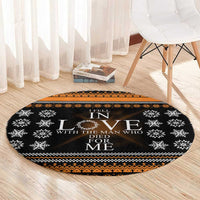 Christian Xmas Christmas Round Carpet Xmas Holiday Patterns