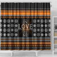 Christian Xmas Christmas Shower Curtain Xmas Holiday Patterns - Wonder Print Shop