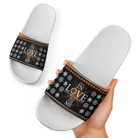 Christian Xmas Christmas Slide Sandals Xmas Holiday Patterns