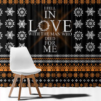 Christian Xmas Christmas Window Curtain Xmas Holiday Patterns