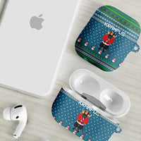 Merry Krampus Christmas AirPods Case Xmas Holiday Patterns - Wonder Print Shop
