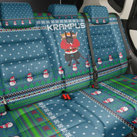 Merry Krampus Christmas Back Car Seat Cover Xmas Holiday Patterns - Wonder Print Shop