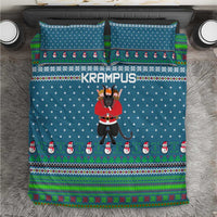 Merry Krampus Christmas Bedding Set Xmas Holiday Patterns - Wonder Print Shop