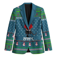 Merry Krampus Christmas Blazer Xmas Holiday Patterns - Wonder Print Shop