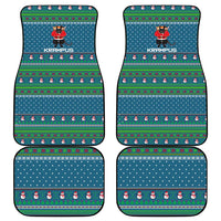 Merry Krampus Christmas Car Mats Xmas Holiday Patterns - Wonder Print Shop